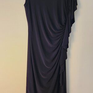 Lauren Ralph Lauren Black Midi Sheath Dress